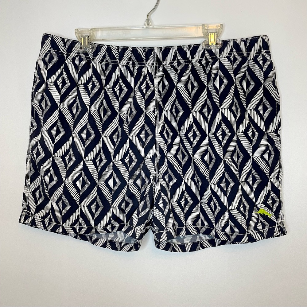Tommy Bahama Naples Bay Geometric Print Swim Trunks